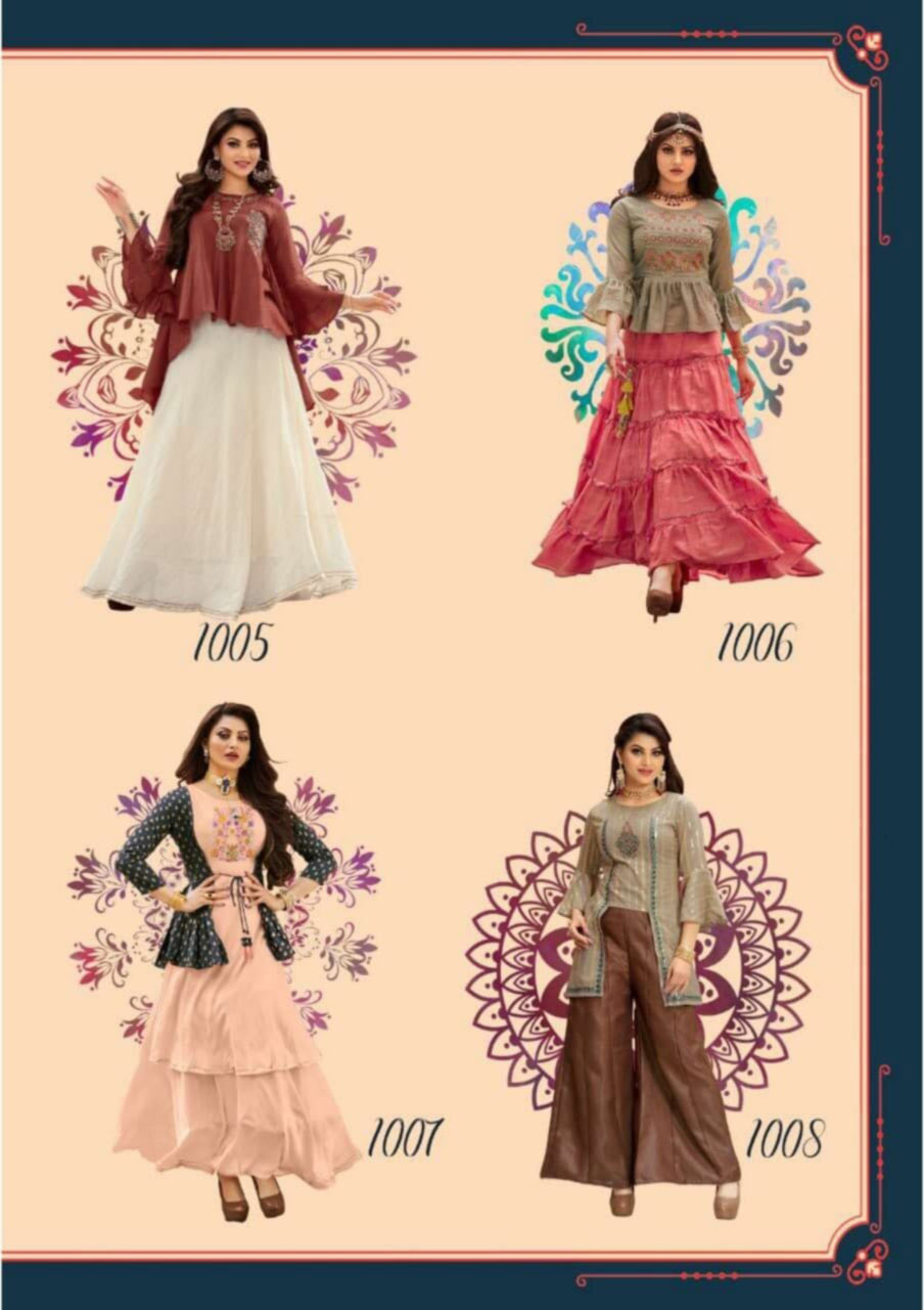 Fashion Holic Vol-1 Reva Silk Kurtis Catalogue Fashion Holic Vol-1 Reva Silk Kurtis Catalogue